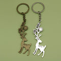 Metal Deer Keychain Bag Charm view 1