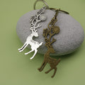 Metal Deer Keychain Bag Charm view 4