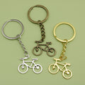 Zinc Alloy Simple Road Bike Keychain Key Ring Gift view 1