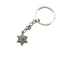 Zinc Alloy Snowflake Keychain for Bag Charm Gift view 5