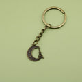 Metal Moon And Eiffel Tower Keychain For Bag Charm Gift view 6