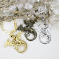 Zinc Alloy Flying Dragon Keychain Bag Charm Gift view 3