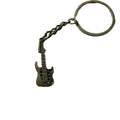 Metal Guitar Keychain Bag Charm – Antique Copper view 5