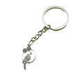 Metal Simple Bird Keychain Bag Charm Gift view 5