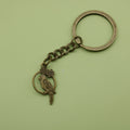 Metal Simple Bird Keychain Bag Charm Gift view 6