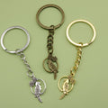 Metal Simple Bird Keychain Bag Charm Gift view 1