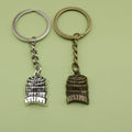 Zinc Alloy Tape Measure Keychain Bag Charm Gift view 1