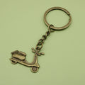 Zinc Alloy Simple Motorcycle Keychain Car Key Ring view 6