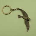 Zinc Alloy Swallow Minimalist Keychain Bag Charm Gift view 6
