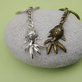 Zinc Alloy Simple Goldfish Shape Keychain Bag Charm Gift Accessory view 4