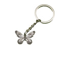 Zinc Alloy Simple Butterfly Keychain Bag Charm Gift Key Ring view 5