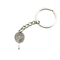 Metal Simple Lollipop Keychain Candy Bag Charm Gift view 5
