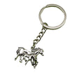 Zinc Alloy Mother And Foal Horse Keychain Bag Charm Gift view 5