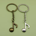 Metal Minimalist Comma Shape Keychain Bag Charm Gift view 1