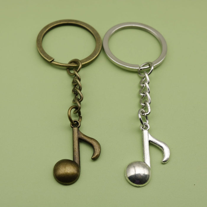 Metal Minimalist Comma Shape Keychain Bag Charm Gift