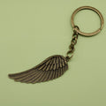 Zinc Alloy Minimalist Wing Keychain For Angel Bag Charm – Antique Copper view 6