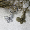 Zinc Alloy Butterfly Keychain for Bag Charm Gift view 3