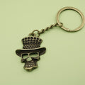 Metal Hat Skull Keychain For Bag Charm Gift view 6