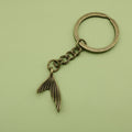 Metal Mermaid Tail Keychain Ocean Style Bag Charm Gift view 6