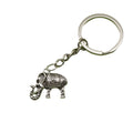 Metal Minimalist Elephant Keychain Bag Charm Gift Accessory view 5