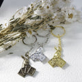Metal Poker Rabbit Keychain Creative Bag Charm Gift view 3