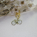 Metal Bicycle Keychain Bag Charm Key Ring Gift view 2