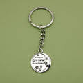 Zinc Alloy Moon Star Smiley Keychain For Bag Charm Gift view 1