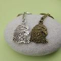 Metal Eagle Keychain Bag Charm view 4