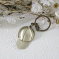 Metal Hat Keychain Bag Charm view 3