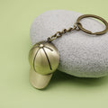Metal Hat Keychain Bag Charm view 4