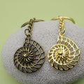 Metal Conch Shell Keychain Bag Charm view 4