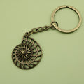Metal Conch Shell Keychain Bag Charm view 6