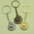 Metal Conch Shell Keychain Bag Charm view 1