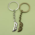 Zinc Alloy Mask Shape Keychain Bag Charm Gift view 1
