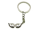 Zinc Alloy Mask Shape Keychain Bag Charm Gift view 5