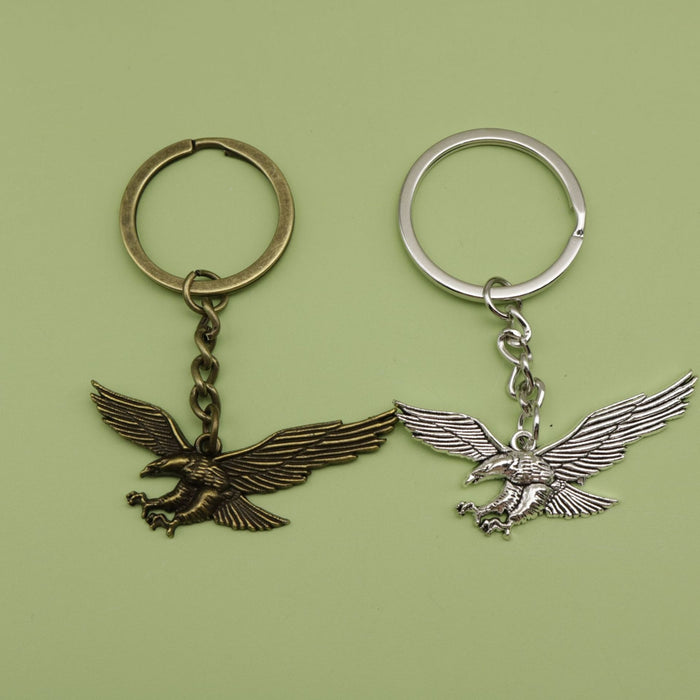 Zinc Alloy Eagle Keychain For Bag Charm Gift