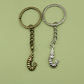 Metal Shrimp Keychain Bag Charm view 1