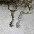 Metal Shrimp Keychain Bag Charm view 3