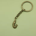 Metal Shrimp Keychain Bag Charm view 6