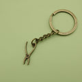 Metal Pliers Keychain Tool Shape Bag Charm view 6