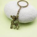 Zinc Alloy Zebra Keychain Bag Charm Gift view 4