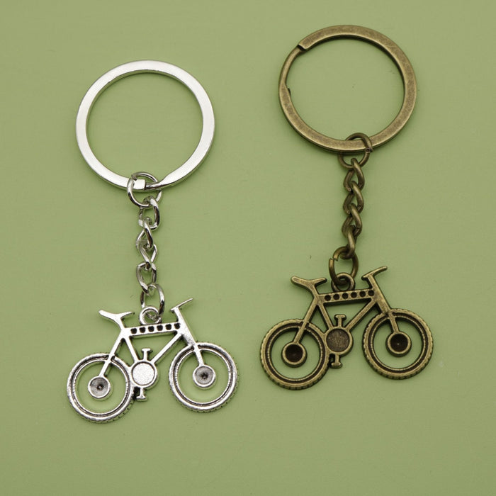 Metal Bicycle Keychain Key Ring Gift