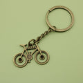Metal Bicycle Keychain Key Ring Gift view 6