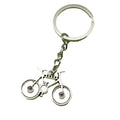 Metal Bicycle Keychain Key Ring Gift view 5