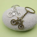 Metal Bicycle Keychain Key Ring Gift view 4