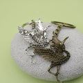 Zinc Alloy Flying Bird Crane Keychain Bag Charm Gift view 4