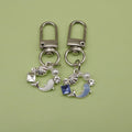 Zinc Alloy Fish Keychain For Ocean Bag Charm view 1