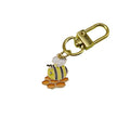 Zinc Alloy Drip Oil Bee Hive Keychain Bag Charm Gift view 5