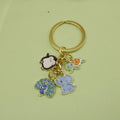 Metal Minimalist Animal Oil Drop Keychain Bag Charm view 1