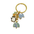Metal Minimalist Animal Oil Drop Keychain Bag Charm view 5